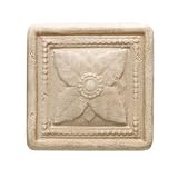 Daltile Arabesque Crema 2 x 2 Laurel Insert