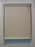 Blackout Thermal Roller Blind in Cream