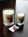 Solay Unscented Soy Pure Candles (9 oz Glass Jar)