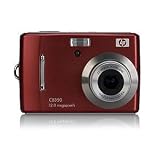 HP CB350 12MP 3X Zoom Digital Camera Red
