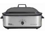 Nesco 4808-47-30 18-Quart  Roaster Oven  with Nonstick Cookwell, Millennium Silver