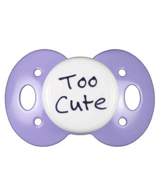 : Lots 2 Say Baby *Too Cute* Pacifier *MANY COLORS!*