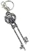 Pirates of the Caribbean Pewter Key Chain
