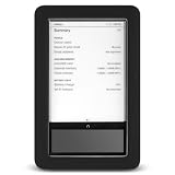 Barnes & Noble Nook E-reader E Reader BLACK Soft SKIN SILICON SLEEVE CASE Cover Pouch Carrying Bag