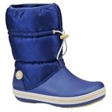 Crocs Women's Crocband Winter Boot,Agean Blue/Custard,9 M US