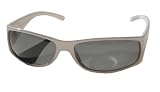 Sports Polorized Sun Glasses Shades - White w/ micro case