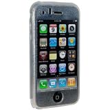 New Amzer Full Body Silicone Skin Jelly Case For Iphone 3G Iphone 3G S Flexi-Grip Pattern Slip-On