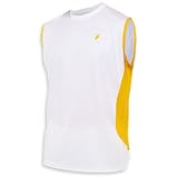 Prince Men's Black Collection Sleeveless Crew 5 - Gold