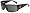 Von Zipper Men's Kickstand Sport Sunglasses,Black Gloss Frame/Grey Lens,one size
