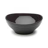 Mikasa Swirl Black Open Stock Fruit Bowl