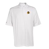 NHL Chicago Blackhawks Exceed Desert Dry Xtra-Lite Short Sleeve Polo Mens