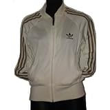 Adidas Supergirl Original Jacket Legacy Off White / Olive Green