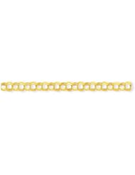 Genuine 14K Yellow Gold Lite 7mm Triple Link Charm Bracelet 8.25 Inches 4 Grams Of Gold 100% Satisfaction Guaranteed.