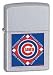 Chicago Cubs Satin Chrome Zippo Lighter