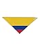 TooLoud Colombia Flag AOP Adult 19