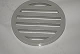 Plastic Drain Cover 3" inch diameter & 1/4" inch thick - High Quality (color grey)