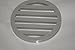 Plastic Drain Cover 3″ inch diameter & 1/4″ inch thick – High Quality (color grey)