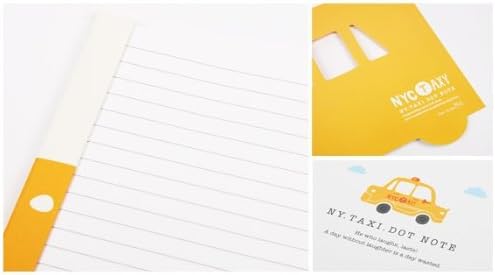 A5 Tearable Notebook - Taxi Yellow