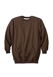 Thermal-Lined Fleece Crewneck