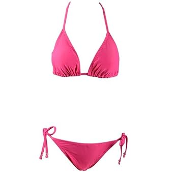 Buy 2 Pc Bikini Set Pink Top & Bottom by Marina West