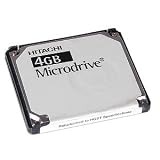 Hitachi - Hitachi 4GB CompactFlash+ Type II MicroDrive