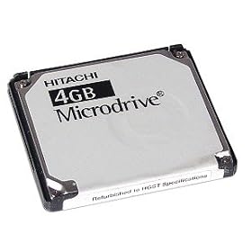 Hitachi 4GB CompactFlash+ Type II MicroDrive