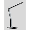 Trio-Leuchten 529110102 LED-Tischleuchte in aluminiumfarbig/schwarz, mit Sensdordimmer, inklusive 1x3W LED, H�he 52 cm