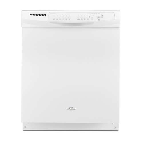 Whirlpool GU3600XTVQ Gold 24 In. White Built-In Dishwasher