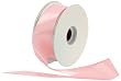 Offray Single Face Satin Craft 1-1 2-Inch by 50-Yard Ribbon Spool, Light Pink