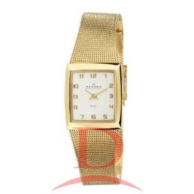 Skagen Denmark Womens Watch Classic Gold Mesh #523XSGG