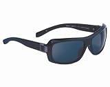 Anarchy Shiny Black Rapturous Sunglasses w PC Smoke Lens by