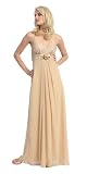Elegant Bridesmaid Formal Prom Gown Dress