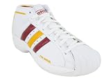 Adidas Men's ADIDAS PRO MODEL 2G NBA MIAMI HEAT BASKETBALL SHOES 11.5 (RUNNING WHITE/GARNETT/GOLD)