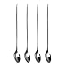 Premier Housewares Stainless Steel Sundae/ Latte Spoons, Set of 4