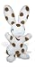 SPOTTY RABBIT 12" PLUSH - H.A. Rey