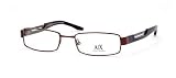 AUTHENTIC ARMANI EXCHANGE AX 126 0JGG BRONZE METAL EYEGLASSES 51mm