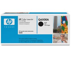 HP Q6000A Printer Toner Cartridge for HP CLJ2600N (Black)