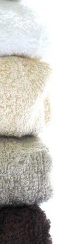 100% Bamboo Bath Towel - 2 pcs Set (Chocolate)