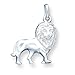 Sterling Silver Lion Charm with 20 inch Sterling