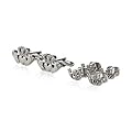 Irish Claddagh Silver Cufflinks & Studs
