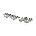 Irish Claddagh Silver Cufflinks & Studs