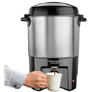 Hamilton Beach 40540 Brew Station 40-Cup Coffee Urn, Silver