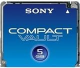 Sony COMPACTVAULT RHMD5G - Hard drive - 5 GB - removable - CompactFlash - 3600 rpm