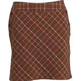 IZOD G Harvest Plaid Skort (COLOR: Brown, WOMENS SIZE:4)