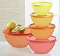 Tupperware Wonderlier Mixing Bowl Set 5