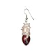 Seattle Seahawks NFL Snowman Football Earrings (1.5)