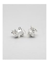 Cow Charm In 92.5 Sterling Silver