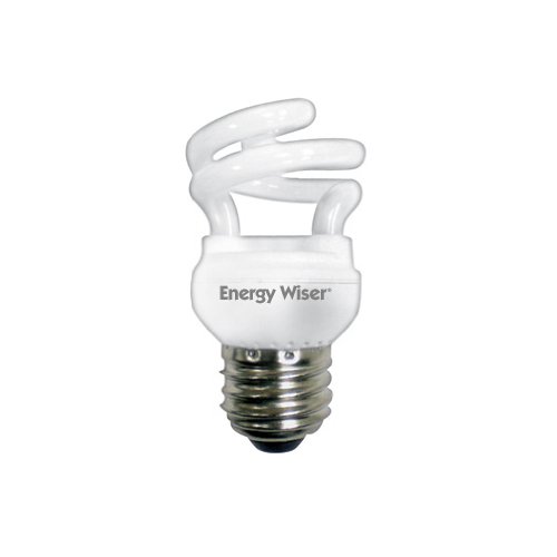 Bulbrite CF5SM/WW 5Watt Super Mini Compact Fluorescent Coil Bulb