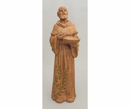 St. Francis Statuary Bird Feeder