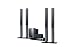 Samsung HT-TZ215R 6.1ch Tallboy 800 Watt Home Cinema System with HDMI - Black